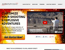 Tablet Screenshot of blowitupvegas.com